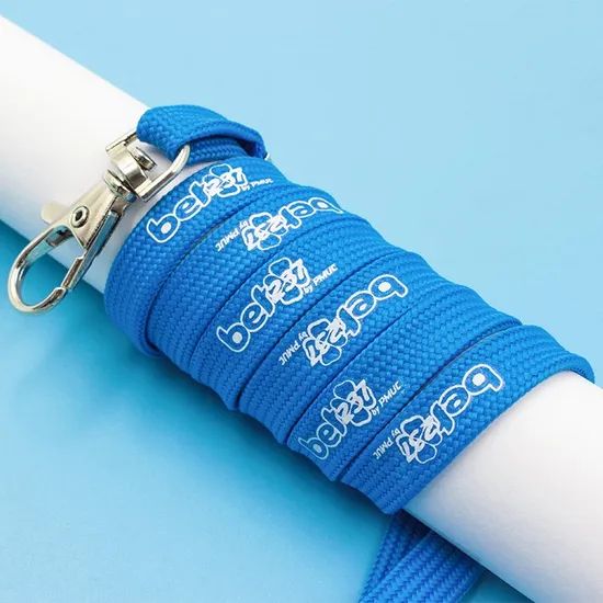 Print Keychain Neck Personalized Custom Breakaway Sublimation Nylon Polyester Lanyards with Logo Custom - Image 1