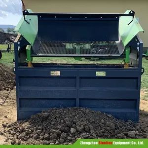 Topsoil Vibrating Screen Topsoil Vibration Sieve Stone Sand Vibrating Screen - Image 5