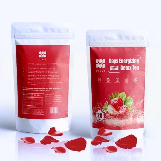 Best Selling Strawberry Slimming Tea Fat Burn Healthy Tea - Image 1