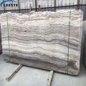 Silver Travertine Slab Grey Travertine Slab Color Wood Origin China Size 600x600mm Thickness 18mm HS Code 68029190 Trademark - Image 6
