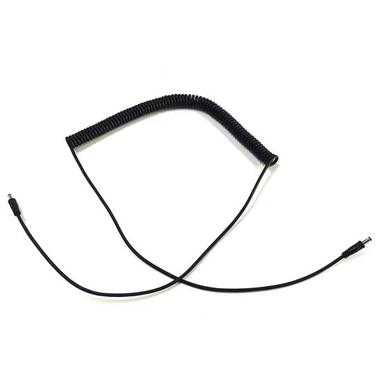 DC5525 5521 Retractable Electric Cords Coiled Extension Cords PVC Coiled Cables - Image 4