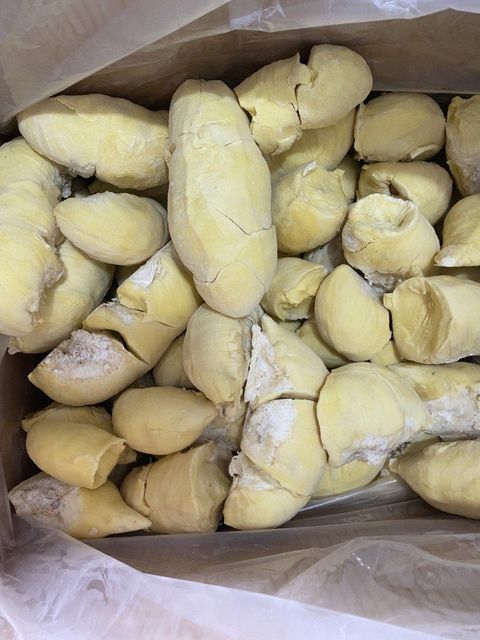 越南工厂直供:特级出口型【金枕头/Monthong】速冻榴莲果肉(支持OEM/定制) Organic Yes Origin Vietnam Type Frozen Durian Packaging 20kg Per Box (customizable) - Image 1