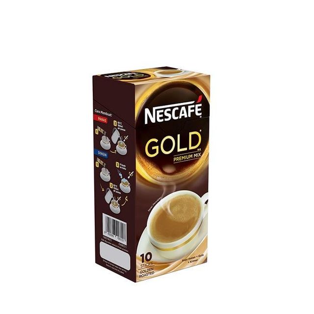 Premium Nescafe Gold 3 In 1 Instant Coffee 21g Rich Coffee Flavor Smooth Texture Beverage Bulk Supply - Image 5