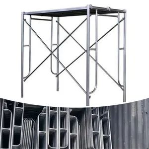 H Frame Scaffolding Galvanized Frame Layher Scaffolding Caster Wheel Construction Material - Image 4