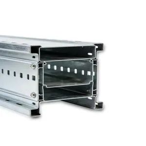 Custom Width Hot DIP Galvanized Steel Cable Tray for Support Systems - Image 5