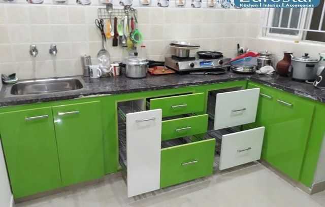 PVC Modular Kitchen - Image 1