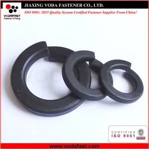 Black Industrial Strength Steel Lock Washer Lock Ring - Image 4