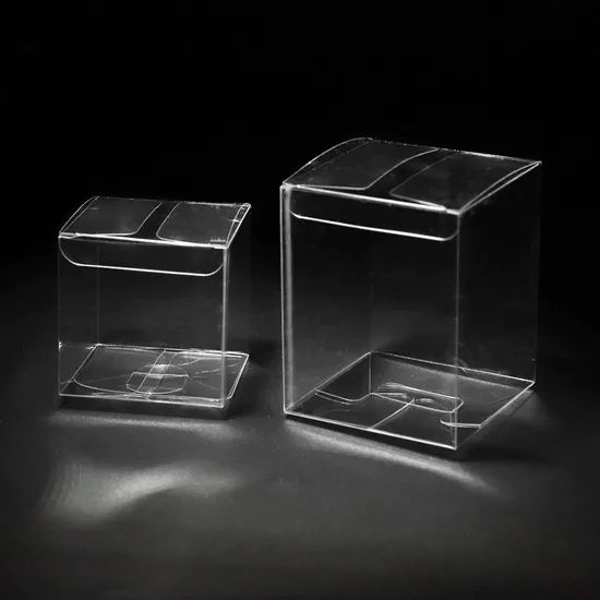 Customized Clear Pet Plastic Storage Boxes Plastic Retail Packaging Box - Image 2