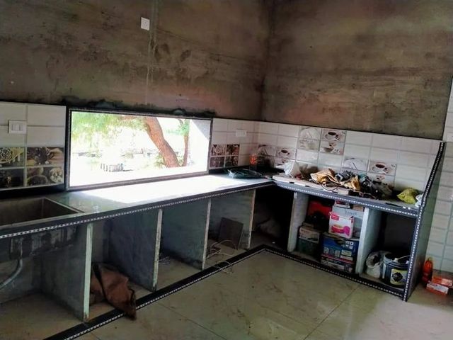 Kitchen Designing Services Colour Natural Material Wooden Appearance Modern Service Mode Onsite Finish Type Polished Kitchen Design U- - Image 6