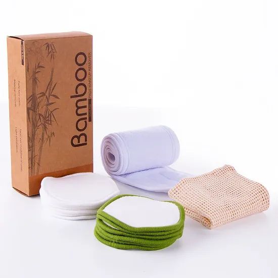 Make up Organic Washable Reusable Cotton Rounds Origin China Trademark RIWAY Model NO. OEM/ODM HS Code 6307100000 Material 100% - Image 1