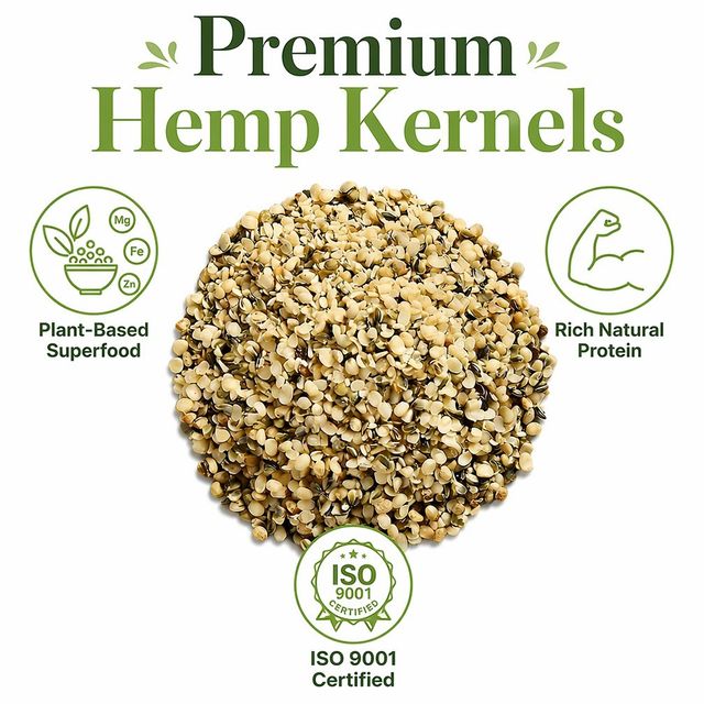 Premium Selected Hemp Kernels Plant-Based Superfood Protein Source for Food Processing Nutrition Snack Industry - Image 4