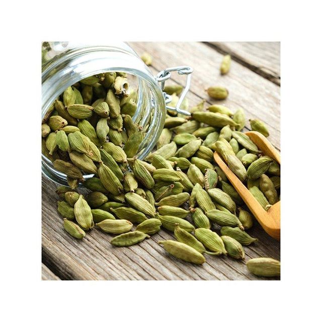 fresh green cardamom elaichi pods premium quality spice for chai tea desserts and cooking with strong aroma ricwholesale supplier green elaichi cardamom pods bulk premium spice for export tea industry and food processing companiesh flavor and long lasting freshness - Image 1