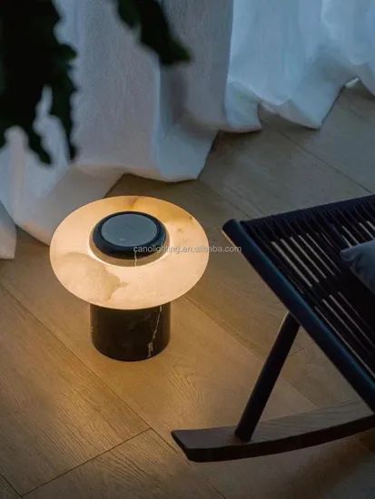 Snowflake Mushroom Modern Bedside Table Lamp Desk Marble Table Lamp - Image 3