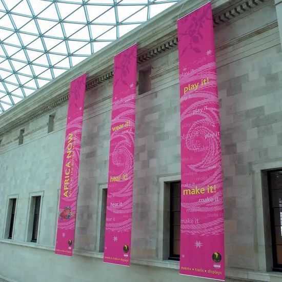 Custom Outdoor Advertising Flags Digital Printing Banner - Image 6