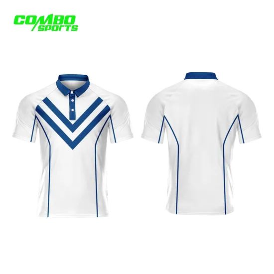 Combo Customized Polyester Sublimation Printing Teamwear Polo Shirt - Image 4