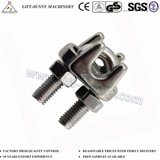 304/316 Stainless Steel JIS Type Wire Rope Clips Cable Clips - Image 5