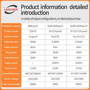 Tdp-6t Small Pharmaceutical Machine Single Punch Tablet Press Tablet Press Machine - Image 5