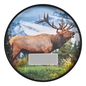 Electronic Timing LCD Wall Quartz Clock Plastic Frame - Image 6