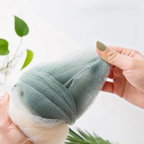 Bath Shower Bath Sponge Shower Loofahs Balls 60g for Body Wash Bathroom Men Women Mesh Net Brush Pouf Bath Shower Ball - Image 4
