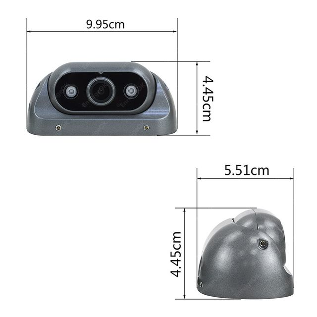 EnruigeOK 4Pin Rear View Backup Camera For Bus Truck Van RV IR Night Vision Waterproof - Image 5