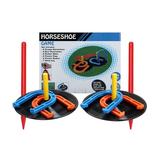 Rubber Horseshoes Game Set Includes Horseshoes - Image 3