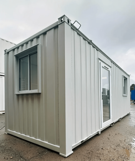 21ft x 8ft Custom Office Cabin – Refurbished Portable Building - Image 3