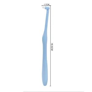 Orthodontic Single Tuft Tooth Brush Steel Braces Toothbrush Material PVC Trademark OEM Model NO. SD-BS-01 Origin Tianjin, - Image 2