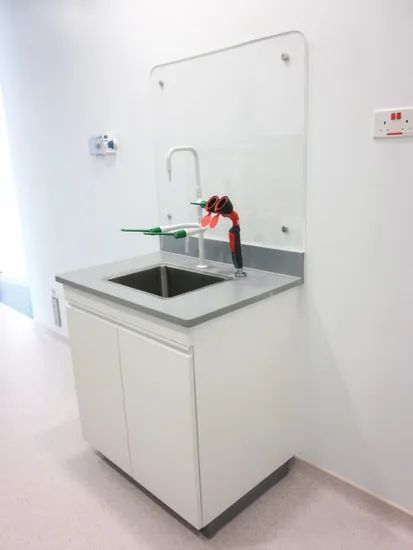 Lab Furniture Product Lab Workbench Laboratory Steel Testing Table - Image 6