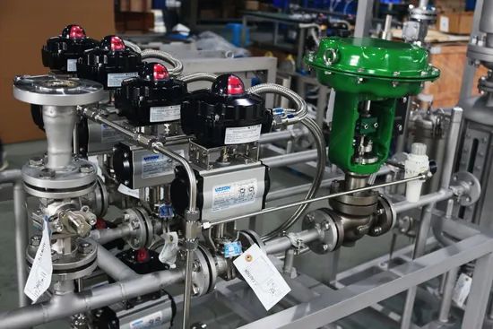 Packaged Valve Skid System Solution Origin China Trademark Veson HS Code 84123900 Model NO. VS-092DA Driving Mode Pneumatic - Image 4