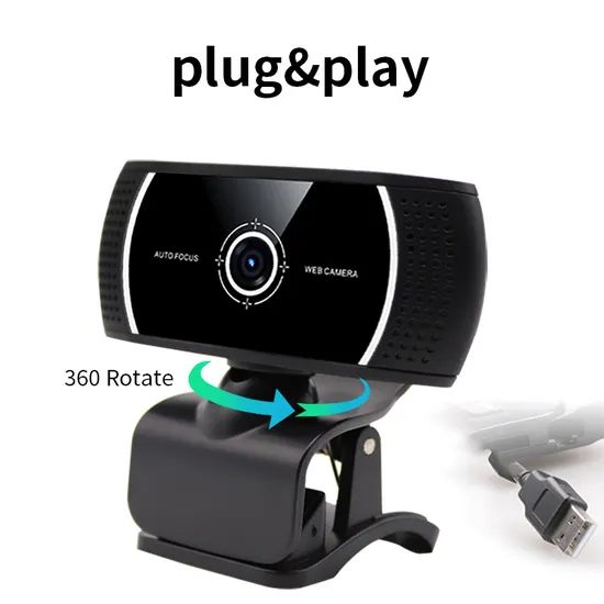 Ultra Wide Angle Noise Reduction Webcam USB Video Conference Camera Computer PC Camera Webcam Camera - Image 3