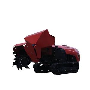 High Performance Dust Proof Design Intelligent Remote Control Multifunctional Crawler Rotary Tiller - Image 2