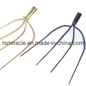 Rake Hoe Four Teeth Rake Three-Tooth Two-Tooth Rake Pine Soil Cultivation Garden Farming Tool Four-Ding Four Teeth Fork - Image 1