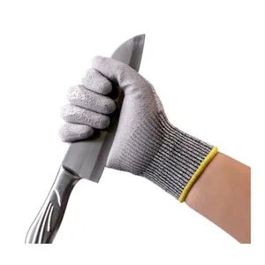 Motorcycle Gloves Nitrile AntiScratch AntiStatic AntiCut Gray L 1Y MOQ10000 - Image 5