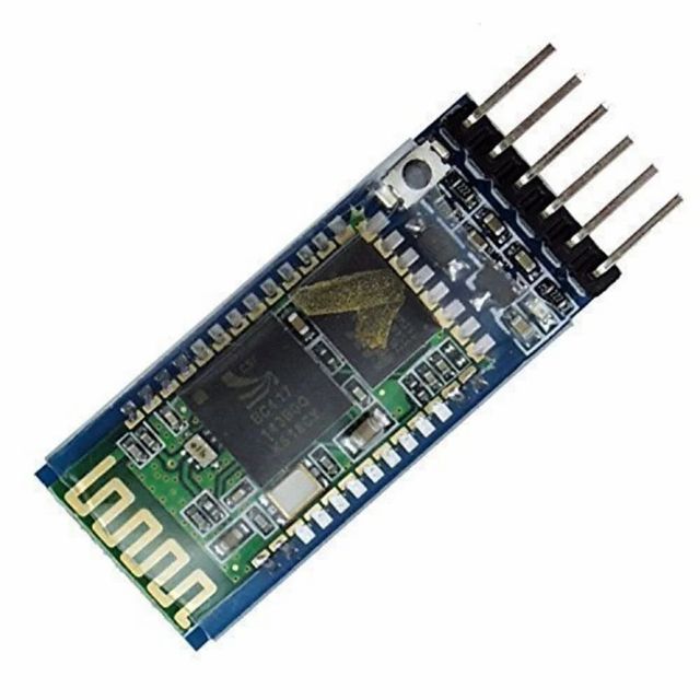 HC 05 6 Pin Bluetooth Module, For Equipment Modulation GFSK Frequency 2.4 GHz Sleep Current 1mA Part Number HC-05 Input Voltage - Image 1