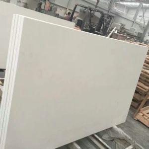 Pure White Quartz Stone Countertop Slabs - Image 1