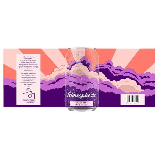 Beer Bottle Beverage Bottle Sticker Label Printing Design Model No. Label Model NO. B000001 Feature Waterproof HS Code - Image 3