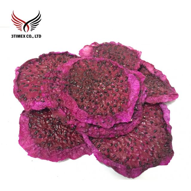 Soft Dried Red Dragon Fruit Sweet Taste Fresh Instant Use Snack Food Sliced AD Bulk Vacuum Pack Dried Fruit - Image 5
