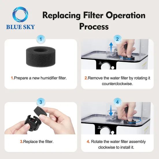 Aroma Pad and Humidifier Filter Compatible with Yzy6001 Humidifier Chivalz 6L Cool Mist Humidifier - Image 6