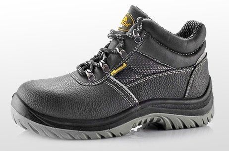 Designer Boots - Rotating Buttons Security Shoes Steel Toe Shoes Puncture-Proof - Image 3