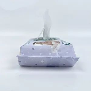 Freely Samples Offered Unscented for Sensitive Skin Baby Wet Wipes Disposable - Image 4