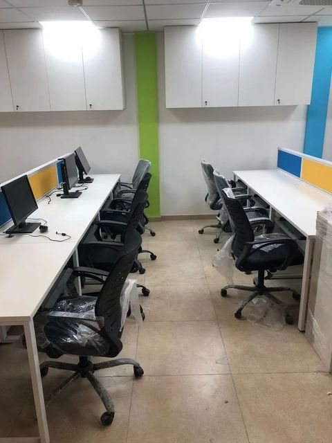 Modular Office Furniture Manufacturer Color White Shape Linear Durability Long-lasting Product Type Workstation Appearance Sleek - Image 3