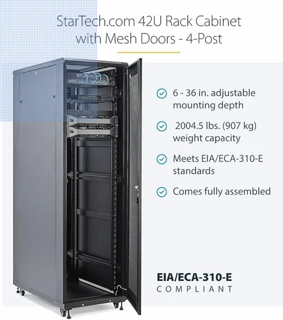 Stainless Steel Server Racks And Network Racks Depth 1500mm Rack Height 42U Material Stainless Steel Ups Configuration Rack - Image 9