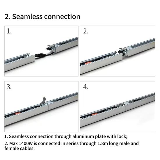 Modernization Warehouse Luxury Spotlight Dimmer Intensity LED Linear Light - Image 1