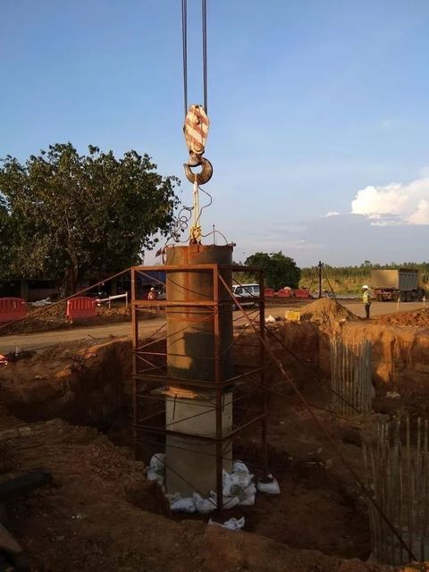 Bored Piling Types Pile Load Testing Service, Bored Piles Pile Type Bored from India - Freshdi