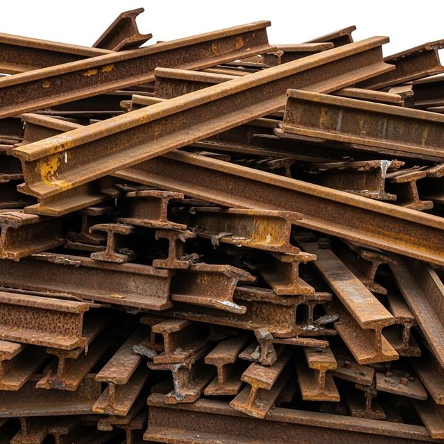 Clean Used Rail Scraps With Maximum Metal Recovery Used Rail Scraps Delivered For Bulk Industrial Requirements - Image 3