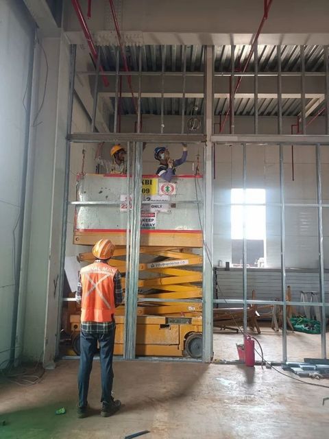 Drywall Construction Service Wall Type Drywall Service Location All India Service Mode Labour Plus Material Finish Quality Smooth And Uniform - Image 2
