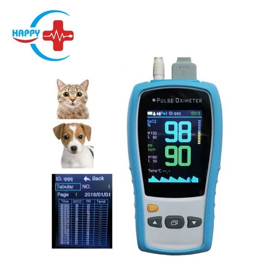 Hc-R001 Veterinary Portable Multi-Function Pulse Oximeter for Dog Cat - Image 3