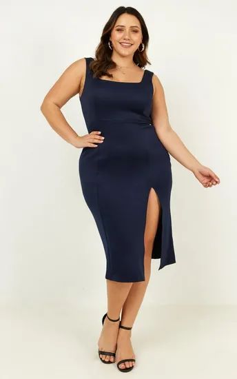 Mini Navy Slip Dress Sleeveless Casual HighWaisted 95%Poly 5%Spandex Daily Summer 15D - Image 5