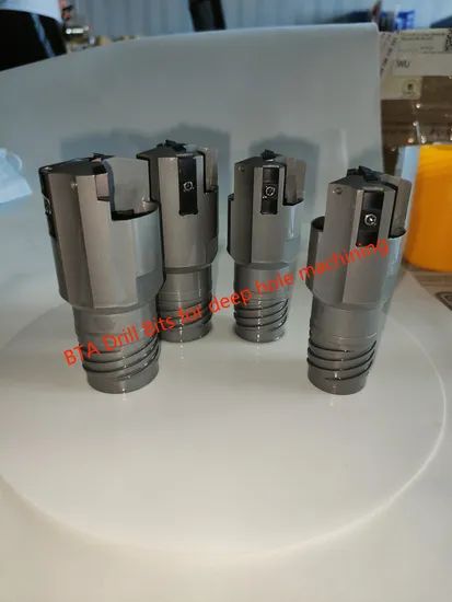 BTA Drill Bits for Deep Hole Machining Origin Dezhou Specification size BTA BTA Drill Head Type Core Drill Bit Usage Metal Drilling - Image 3