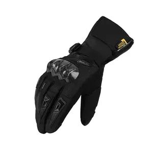 Hard Knuckle Full Finger Motorcycle Gloves with Touch Screen Style Plain Origin China Gender Unisex Size M-L-XL-XXL Model NO. - Image 3